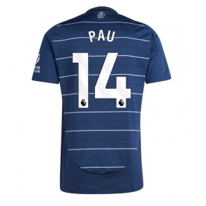 Aston Villa Pau Torres #14 Alternativní Dres 2024-25 Krátký Rukáv
